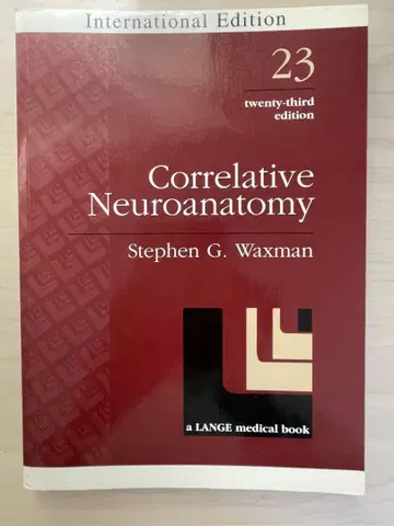 Correlative Neuroanatomy 23rd Edition