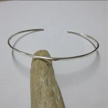 새상품 실버 뱅글 925 1.5mm 심플