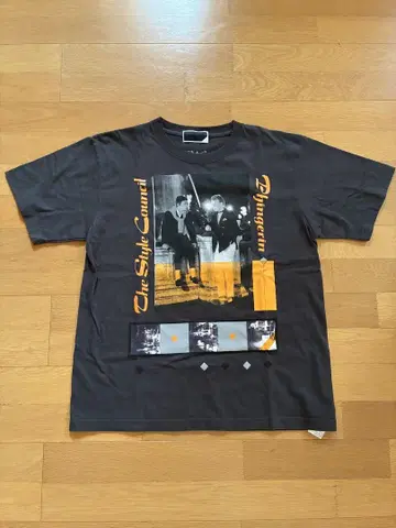 PHINGERIN Style Council T셔츠 차콜 그레이