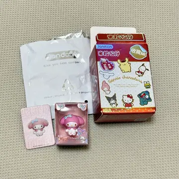 산리오 쌀알 공자 미니어처 BOX 피규어 마이멜로디 jandon