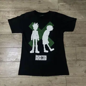 HUNTER x HUNTER 블랙 티셔츠
