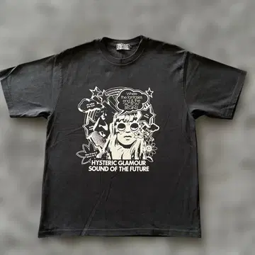 HYSTERIC GLAMOUR VIVA MUSIC 티셔츠 히스테릭