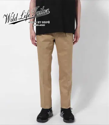 Wild Life Tailor 코튼 인턱 트라우저 팬츠 M