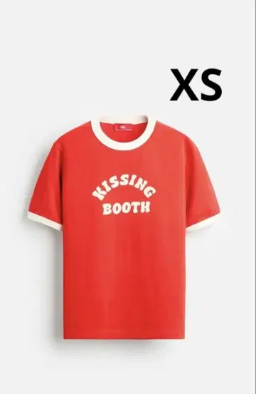 ZARA 해리 램버트 대비 리브 티셔츠