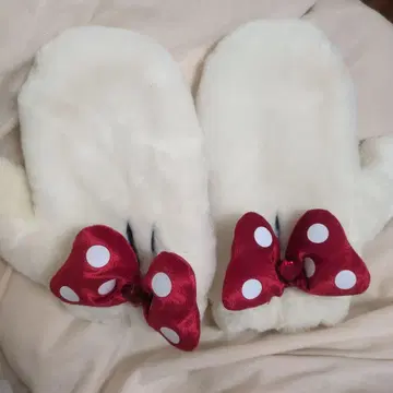디즈니 미니 마우스 리본 포함 장갑 D할로윈 할로윈