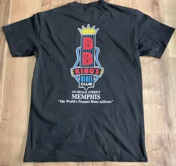 빈티지 B.KING'S BLUES CLUB MENPHIS 티셔츠