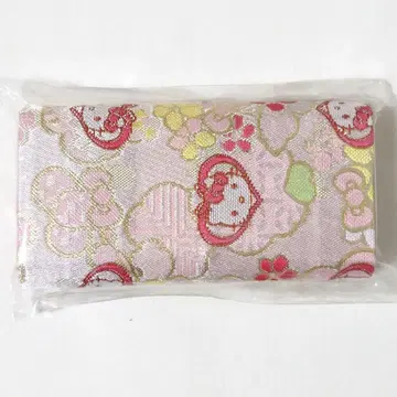 [미사용 새상품] 산리오 헬로키티 니시진 비단 키케이스 Key case