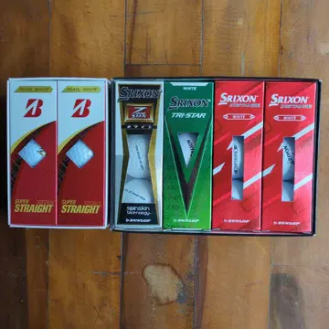 Bridgestone & Srixon 골프공 세트