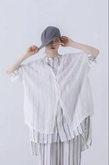 네스트로브 린넨 거즈 롱 셔츠 겉옷 셔츠
