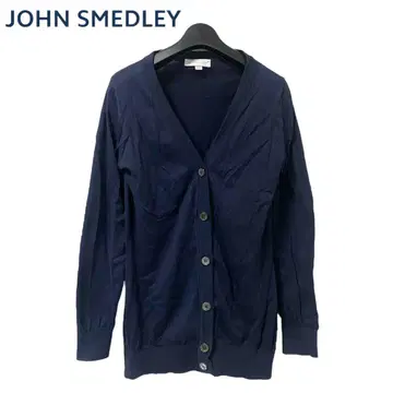 [영국제] JOHN SMEDLEY 여성용 가디건 네이비 컬러 M m947