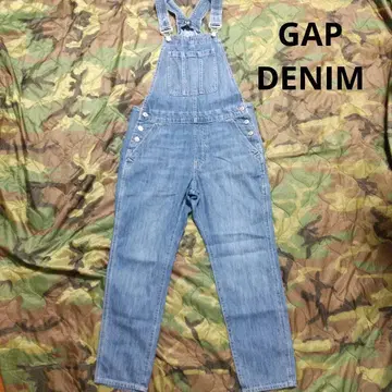 GAP DENIM 루즈 테이퍼드 멜빵바지 오버롤