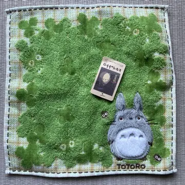 이웃집 토토로 자수 핸드 타월 약 25cm TOTORO GHIBLI