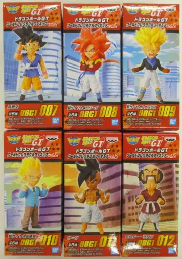 BANDAI SPIRITS WCF 드래곤볼 vol.2 전6종 세트