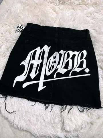 MOBB 빅 로고 스커트