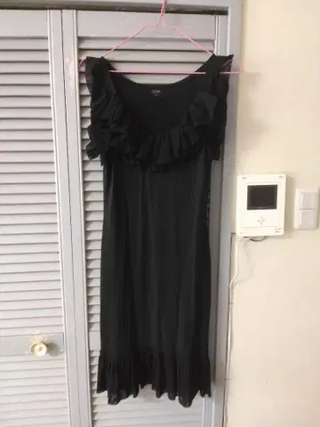 레어 Jean Paul Gaultier 고르티에 프릴 슬리브리스 원피스