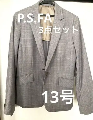 P.S.FA 수트 3세트 봄/여름
