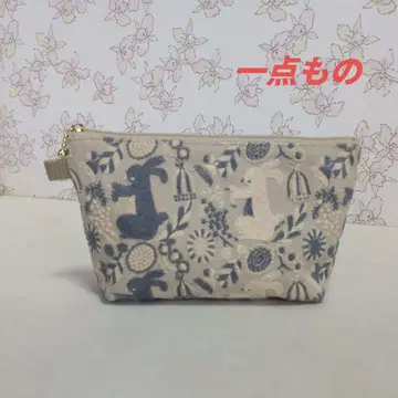 점과 선 무늬 제작소 핸드메이드 토끼 파우치