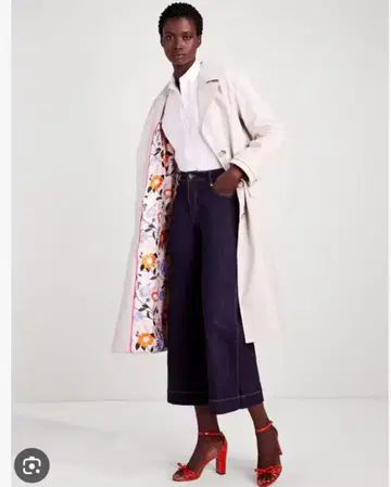 [ 새상품급 ] [ kate spade ] 트렌치코트 코트 커버 포함