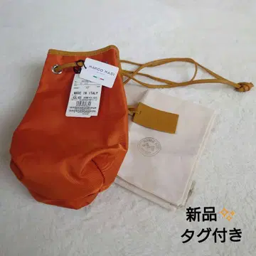 새상품 마르코 마지 복조리 숄더백 미니백 핸드백 오렌지