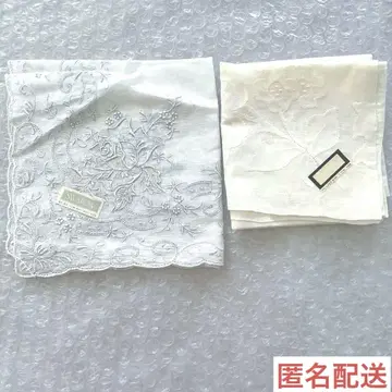 새상품 미사용 샨터우 스와토우 손수건 2점 세트 손자수 SUWATOU