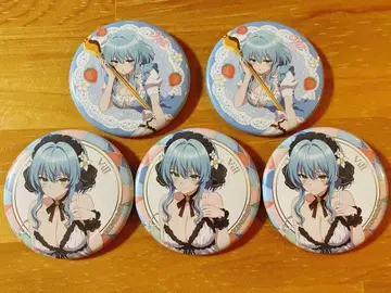 히키코마리 흡혈희의  빌 뷔르헤이즈 캔뱃지 5개 세트 모음