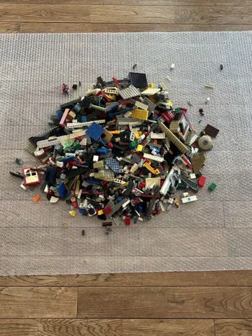 LEGO 블록 세트 3kg