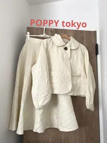 POPPY tokyo 퀼팅 자켓 x 스커트
