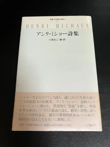 앙리 미쇼 시집 총서 20세기 시인 11