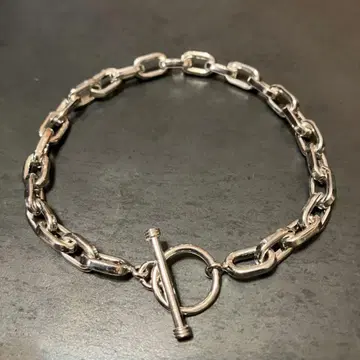 SILVER925 OVAL MANTEL BRACELET/실버/블레스