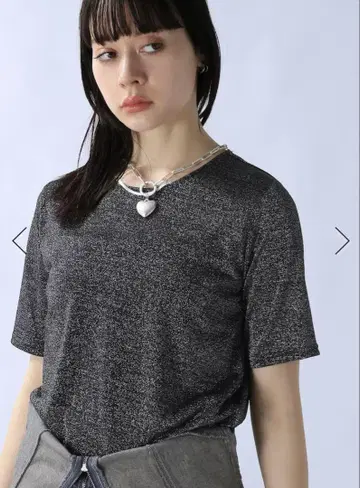 완판 컬러! 지나시스 라메 텐지쿠 시어 ss tee (블랙)
