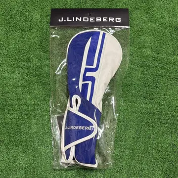 J.LINDEBERG 옐린드버그 DR용 골프헤드커버 블루 & 화이트
