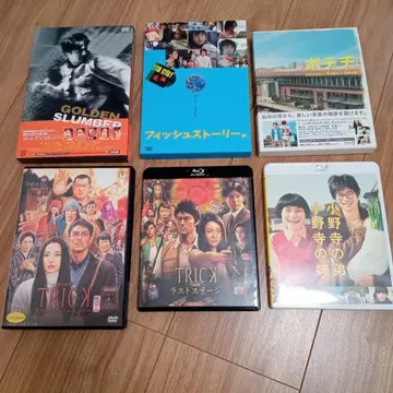 [새상품급] 일본 영화 DVD 세트 (6개)