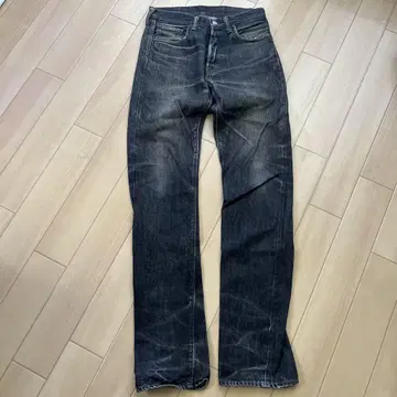 WAREHOUSE 200W 블랙 데님