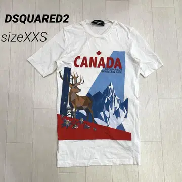 DSQUARED2 디스퀘어드 Canada 프린트 XXS