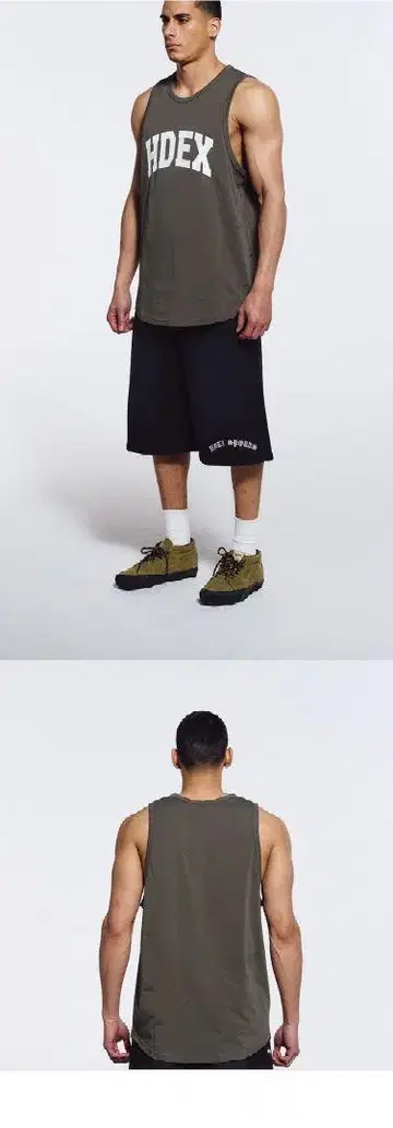 새상품 한국 HDEX 탱크탑 L 블랙 언더아머 골드짐
