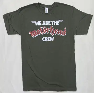 모터헤드 MOTORHEAD CREW LOGO M 사이즈 티셔츠 정품