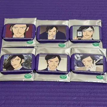 명탐정 코난 모로후시 타카아키 스퀘어 캔뱃지 컬렉션 컴플리트