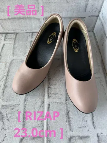 [미사용 새상품] RIZAP 펌프스 핑크 계열 23.0cm EEE