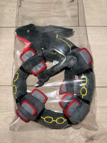 포켓몬 엄청 폭신폭신 봉제 인형 블랙 레쿠자