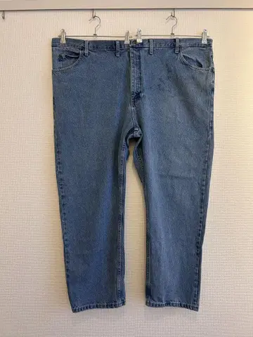 Wrangler 데님 팬츠 52 x 30 라이트 블루