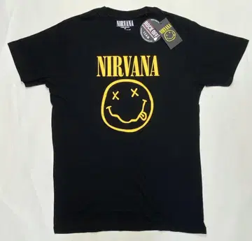 닐바나 NIRVANA SMILEY M 사이즈 티셔츠 정품 그런지