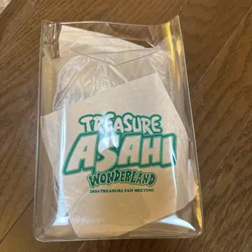 treasure wonderland 아사히 클리어 숄더백