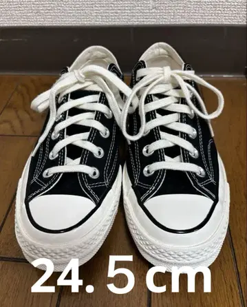 컨버스 척테일러 CT70 블랙 24.5cm