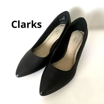 Clarks 클락스 포멀 가죽 펌프스 23.0 블랙
