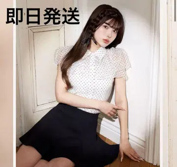 Darich 시어 슬리브리스 블라우스