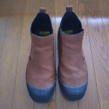 PALLADIUM 사이드 고어 부츠 브라운