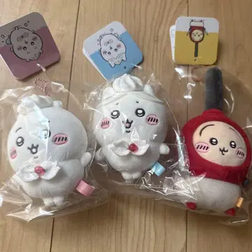 치이카와 휘핑 생일 마스코트 하트에 불을 붙이는 마스코트 3세트