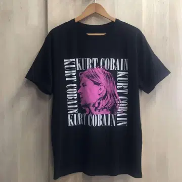UK 수입 NIRVANA 닐바나 티셔츠 카드 코번 L