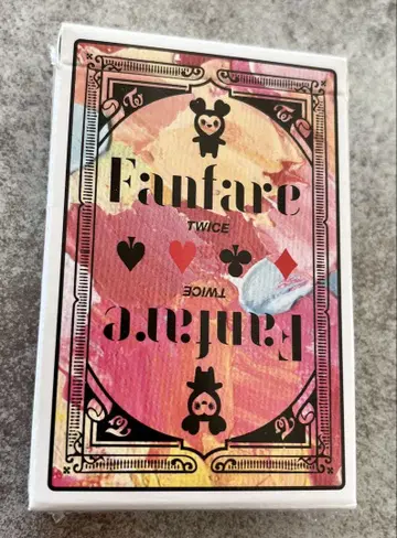 레어 새상품 TWICE Fanfare LOVELYS 러블리 트럼프 카드