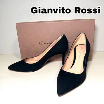 [컨디션 최상] GianvitoRossi 잔비토 로시 펌프스 스웨이드